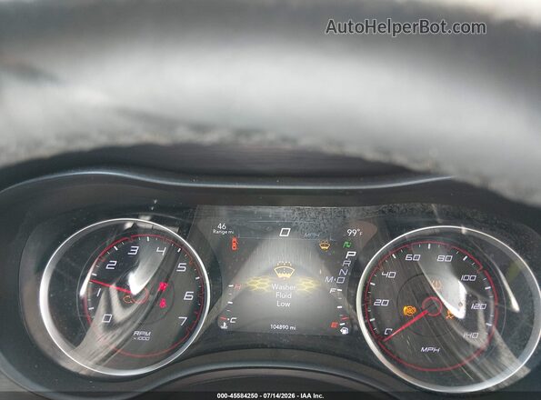 2C3CDXCT2GH242248 2016 DODGE CHARGER White Widok tylnych siedzeń