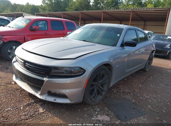 2C3CDXCT2GH247658 2016 DODGE CHARGER Silver წინა მარცხენა ხედი სამი მეოთხედიდან