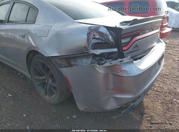 2C3CDXCT2GH247658 2016 DODGE CHARGER Silver წინა ხედი