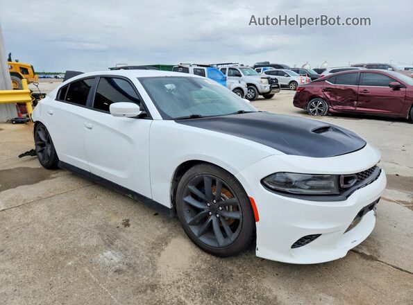 2C3CDXCT2HH515223 2017 DODGE CHARGER White Przód prawy