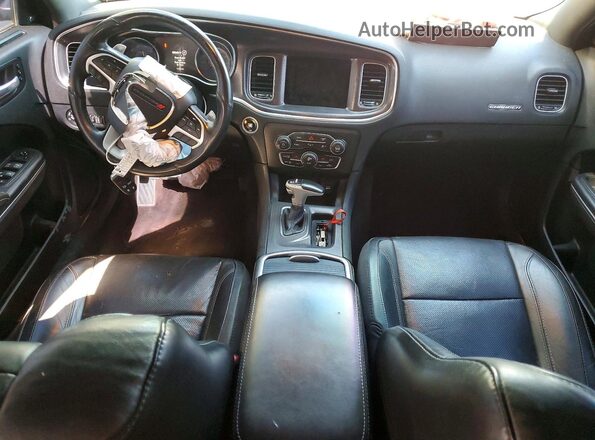 2C3CDXCT2JH233122 2018 DODGE CHARGER Charcoal წინა პანელის ხედი
