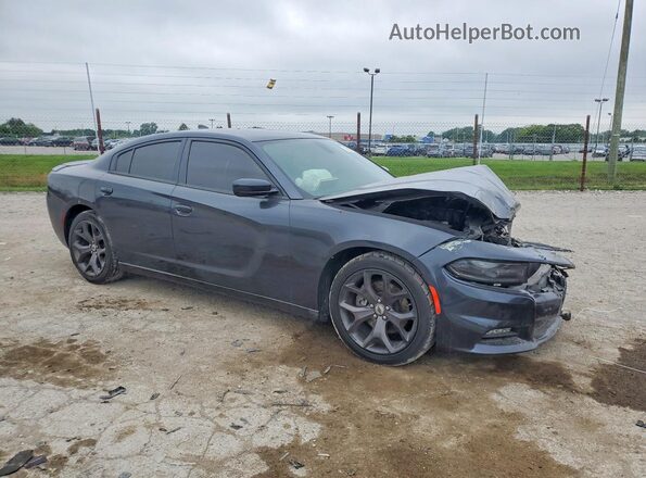 2C3CDXCT2JH233122 2018 DODGE CHARGER Charcoal წინა მარჯვენა