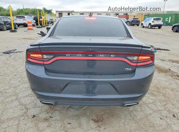 2C3CDXCT2JH233122 2018 DODGE CHARGER Charcoal უკანა ხედი