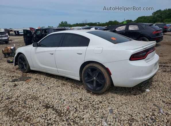 2C3CDXCT2JH260692 2018 DODGE CHARGER White Rear left