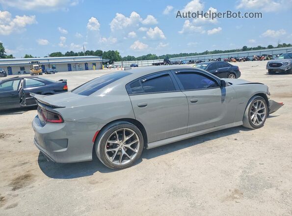 2C3CDXCT2KH607455 2019 DODGE CHARGER Gray Rear right
