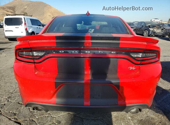2C3CDXCT2NH187443 2022 DODGE CHARGER Red Widok z tyłu