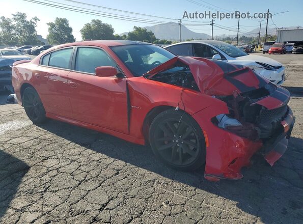 2C3CDXCT2NH187443 2022 DODGE CHARGER Red Przód prawy