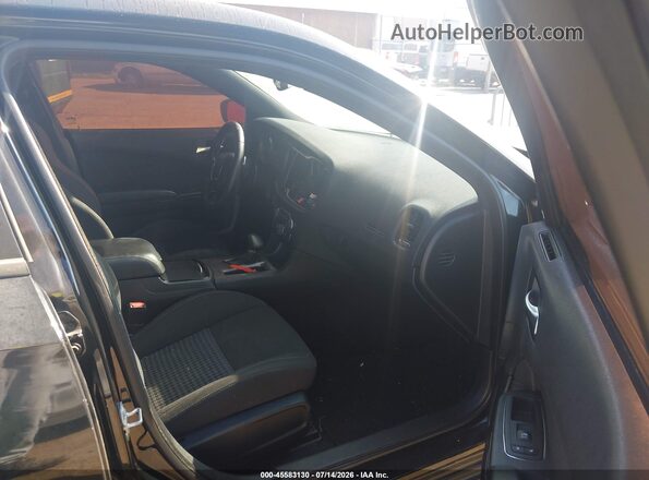 2C3CDXCT2NH202670 2022 DODGE CHARGER Black Front interior view