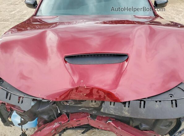 2C3CDXCT2PH581303 2023 DODGE CHARGER Burgundy უკანა სალონის ხედი