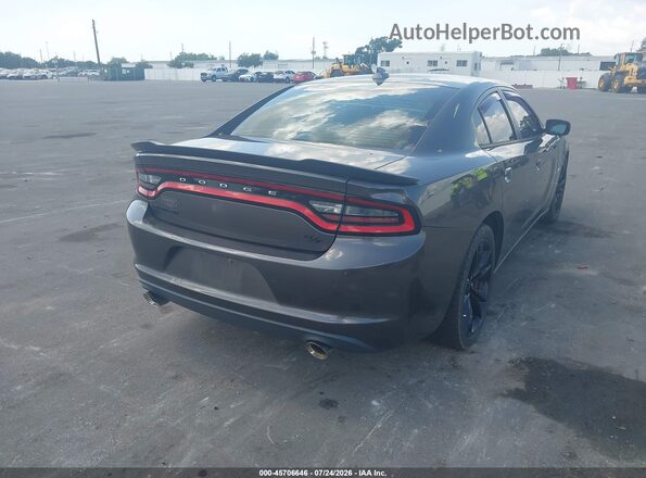 2C3CDXCT3GH266557 2016 DODGE CHARGER Серый Задняя правая четверть
