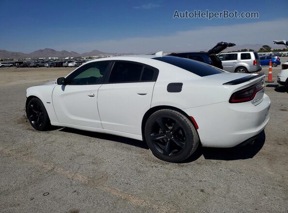 2C3CDXCT3HH551356 2017 DODGE CHARGER Белый Задняя левая четверть