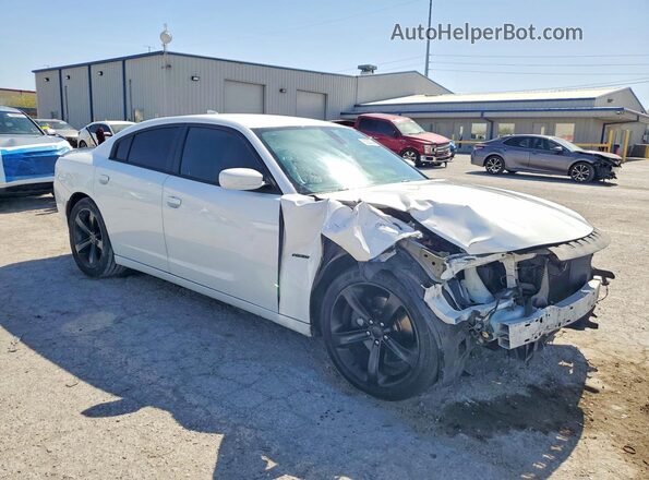 2C3CDXCT3HH551356 2017 DODGE CHARGER Белый Передняя правая четверть