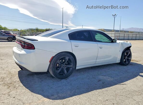 2C3CDXCT3HH551356 2017 DODGE CHARGER Белый Задняя правая четверть