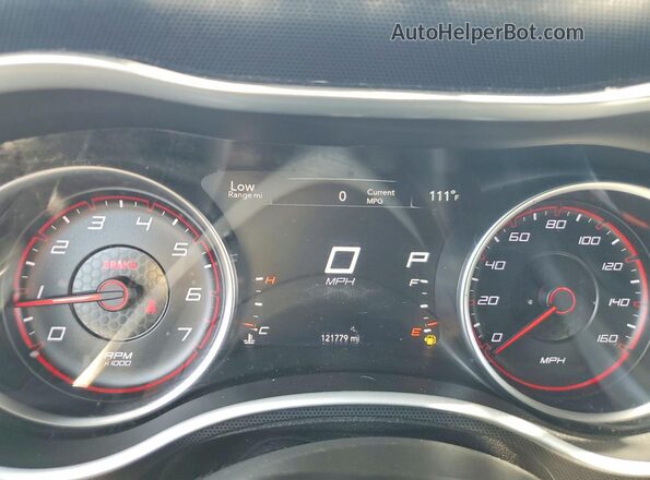 2C3CDXCT3HH551356 2017 DODGE CHARGER Белый Вид щитка приборов