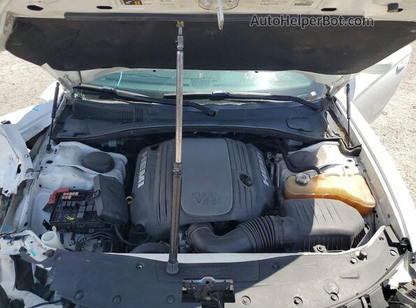 2C3CDXCT3HH551356 2017 DODGE CHARGER Белый Вид задней части салона