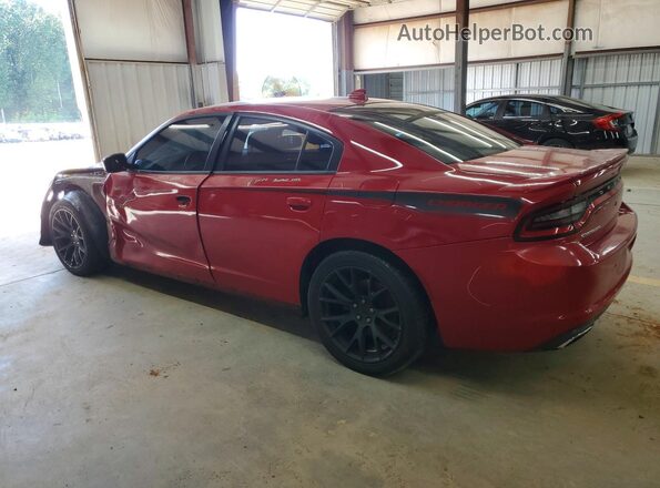 2C3CDXCT3JH117041 2018 DODGE CHARGER Red Rear left