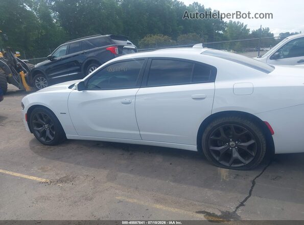 2C3CDXCT3JH248437 2018 DODGE CHARGER Белый Панорамный вид салона 360°