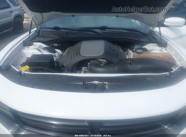 2C3CDXCT3JH248437 2018 DODGE CHARGER Белый Вид сзади