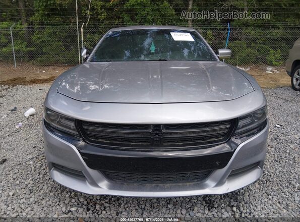 2C3CDXCT3JH260409 2018 DODGE CHARGER Silver Vista del cuadro de instrumentos