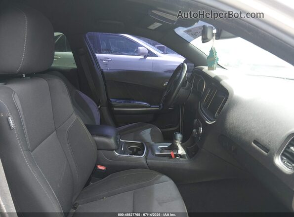 2C3CDXCT3JH260409 2018 DODGE CHARGER Silver Vista interior delantera