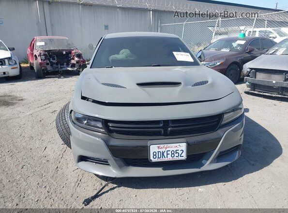 2C3CDXCT3JH291272 2018 DODGE CHARGER Gray ხელსაწყოთა პანელის ხედი