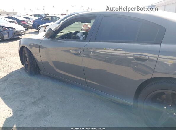 2C3CDXCT3JH291272 2018 DODGE CHARGER Gray სალონის 360-გრადუსიანი ხედი