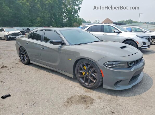 2C3CDXCT3KH520020 2019 DODGE CHARGER Gray Передня права чверть