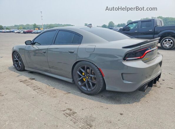 2C3CDXCT3KH520020 2019 DODGE CHARGER Gray Задня ліва чверть