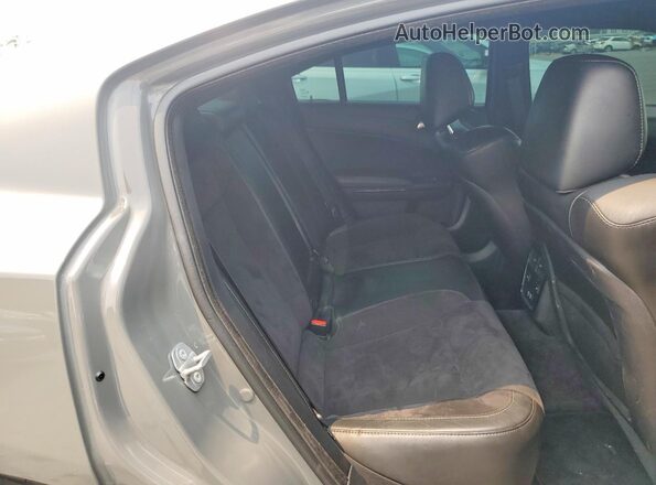 2C3CDXCT3KH520020 2019 DODGE CHARGER Gray Вид задніх сидінь