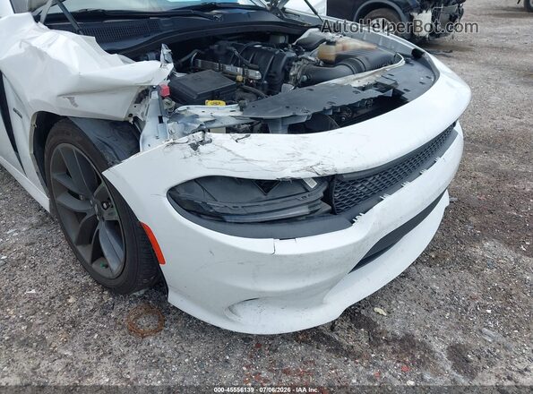 2C3CDXCT3KH568455 2019 DODGE CHARGER White Vista frontal