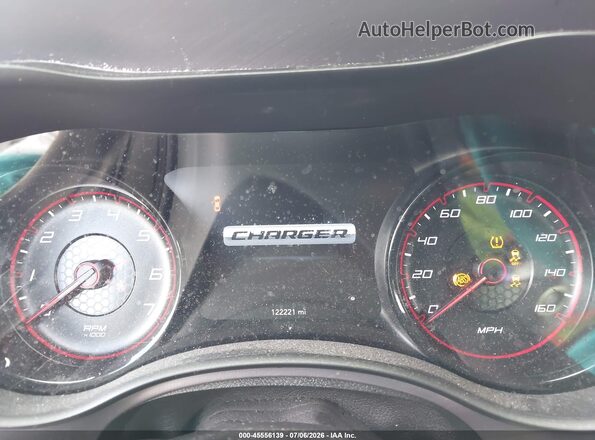 2C3CDXCT3KH568455 2019 DODGE CHARGER White Vista de los asientos traseros