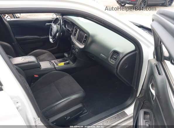 2C3CDXCT3KH568455 2019 DODGE CHARGER White Vista interior delantera