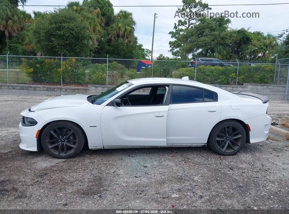 2C3CDXCT3KH568455 2019 DODGE CHARGER White Vista interior de 360 grados