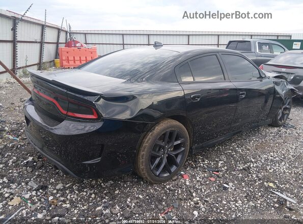 2C3CDXCT3MH652004 2021 DODGE CHARGER Черный Задняя правая четверть