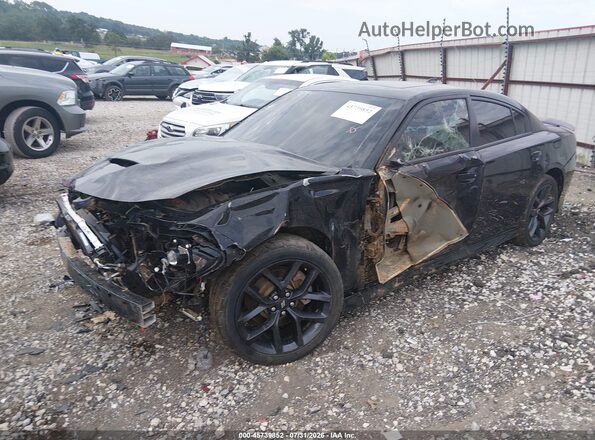 2C3CDXCT3MH652004 2021 DODGE CHARGER Черный Вид спереди