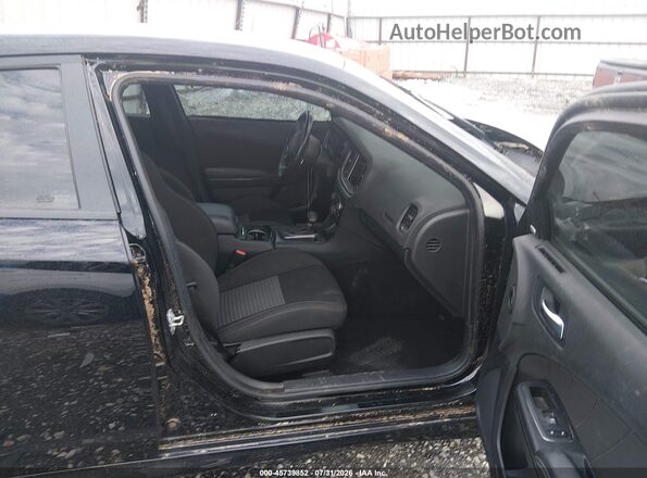 2C3CDXCT3MH652004 2021 DODGE CHARGER Черный Вид салона спереди