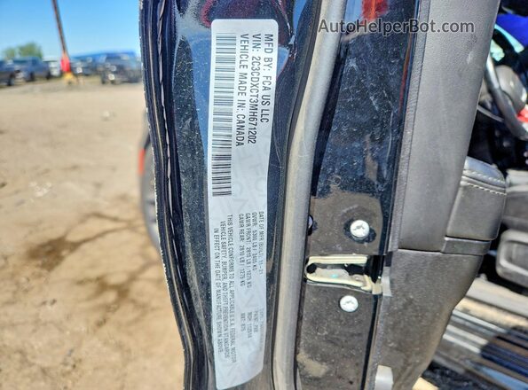 2C3CDXCT3MH671202 2021 DODGE CHARGER Black Widok komory silnika