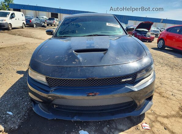 2C3CDXCT3MH671202 2021 DODGE CHARGER Black Widok z przodu