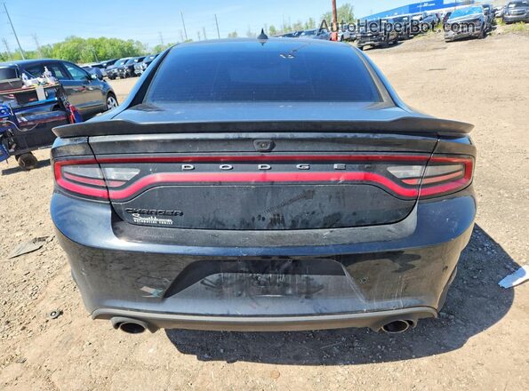 2C3CDXCT3MH671202 2021 DODGE CHARGER Black Widok z tyłu