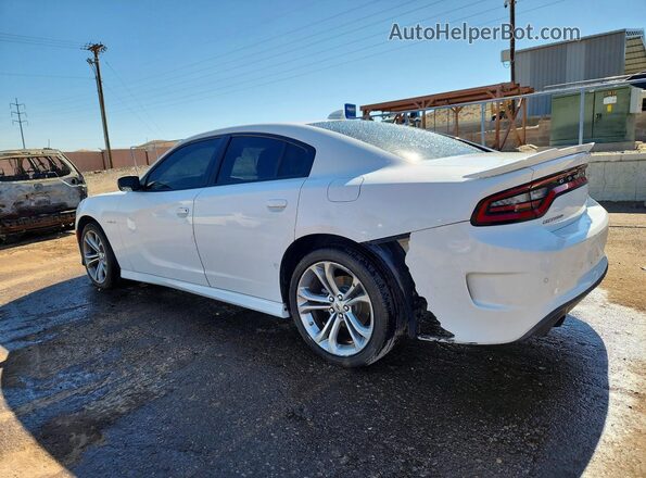 2C3CDXCT3NH132936 2022 DODGE CHARGER White Задня ліва чверть