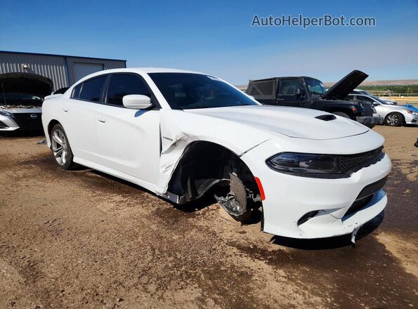 2C3CDXCT3NH132936 2022 DODGE CHARGER White Передня права чверть