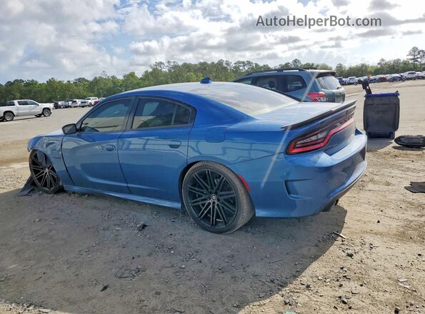 2C3CDXCT3NH235905 2022 DODGE CHARGER Blue Rear left