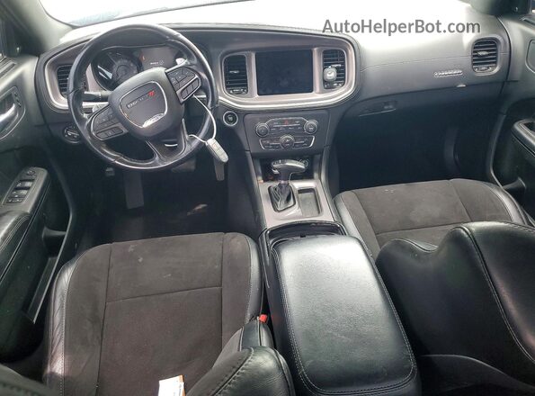 2C3CDXCT3NH235905 2022 DODGE CHARGER Blue Dashboard view