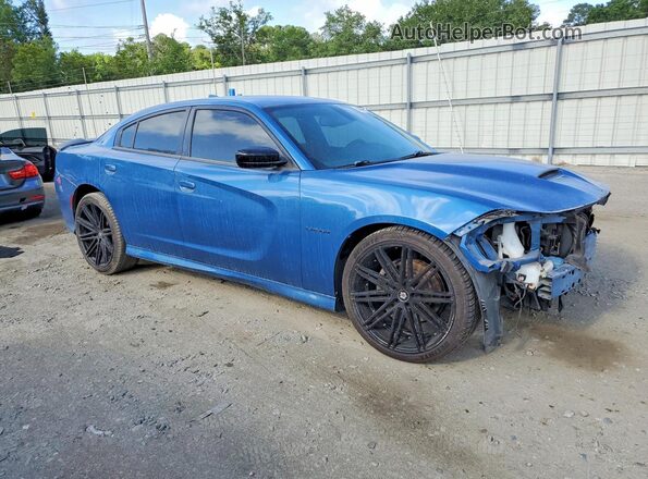 2C3CDXCT3NH235905 2022 DODGE CHARGER Blue Front right