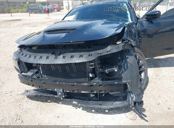2C3CDXCT3PH505038 2023 DODGE CHARGER Black Widok z przodu