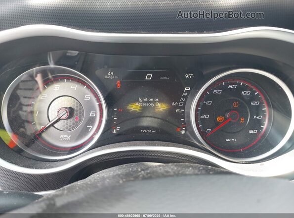 2C3CDXCT4GH232983 2016 DODGE CHARGER White Հետևի նստատեղերի տեսք