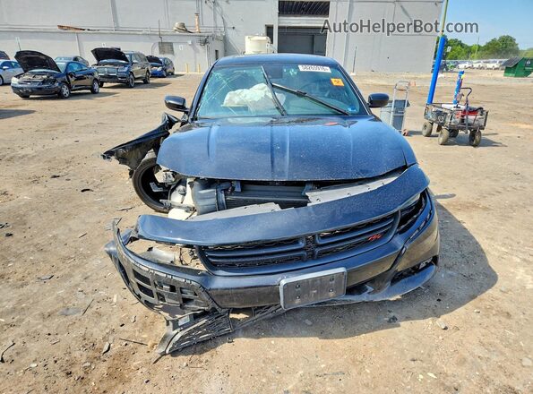 2C3CDXCT4GH241764 2016 DODGE CHARGER Black Вид спереду