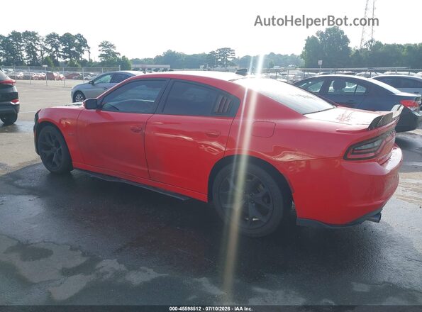 2C3CDXCT4GH247273 2016 DODGE CHARGER Red Trasero izquierdo