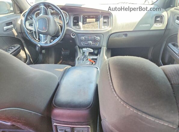 2C3CDXCT4GH251162 2016 DODGE CHARGER Черный Вид панели приборов