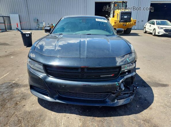 2C3CDXCT4GH251162 2016 DODGE CHARGER Черный Вид спереди